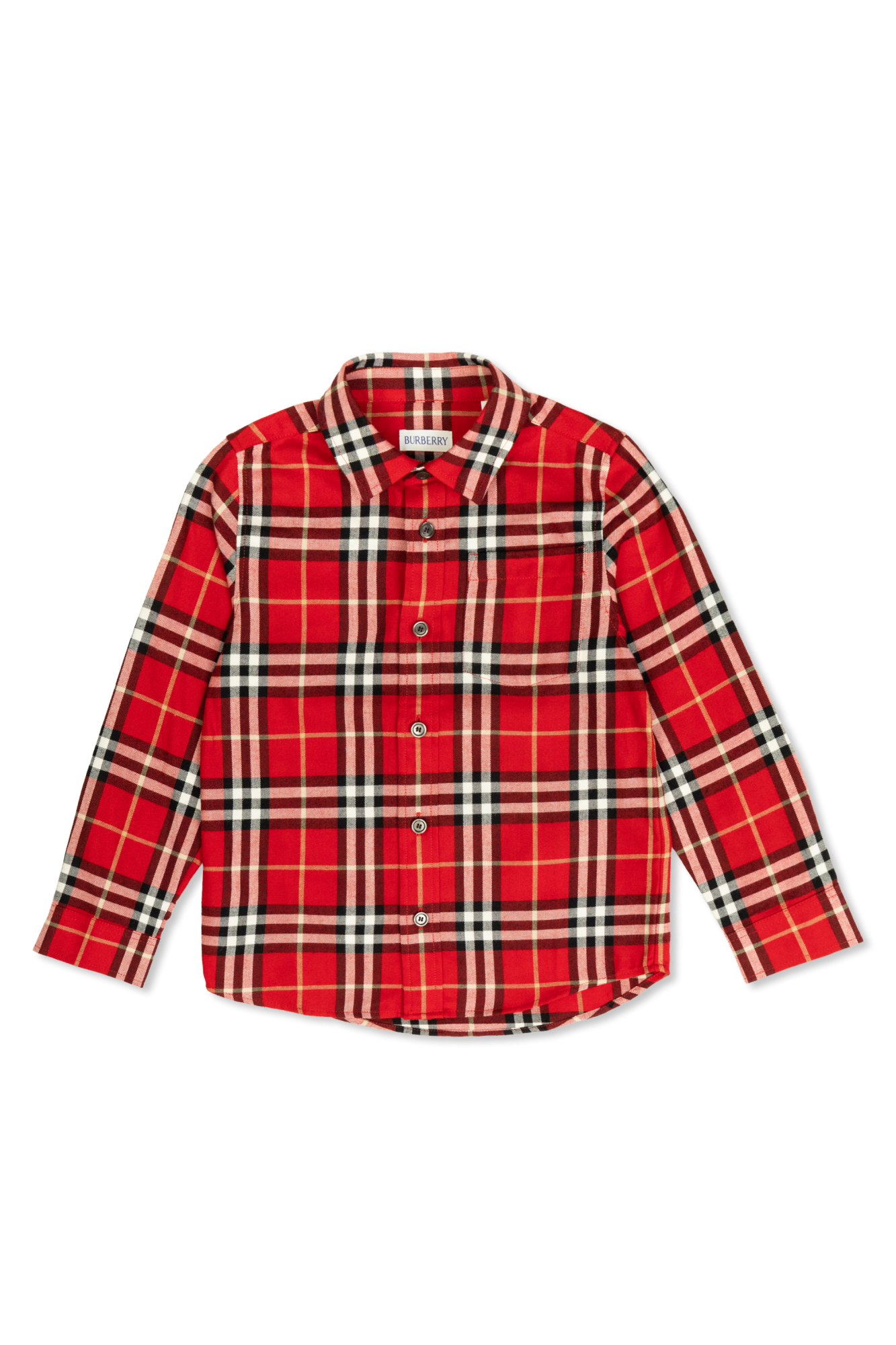Burberry Kids Plaid pattern shirt | Kids's | Vitkac